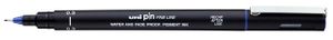 Fineliner Uni-ball Pin 0,3mm blauw