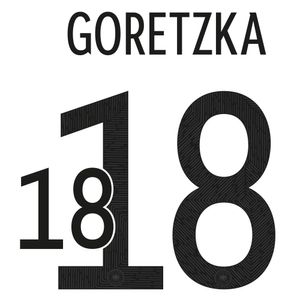 Goretzka 18 (Officiële Duitsland Bedrukking 2020-2021)