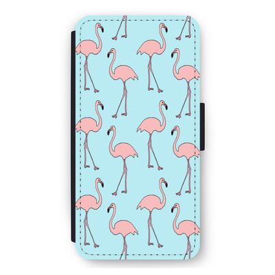 Anything Flamingoes: iPhone 11 Flip Hoesje