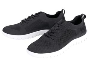 LIVERGY Heren sneakers (Zwart, 44)