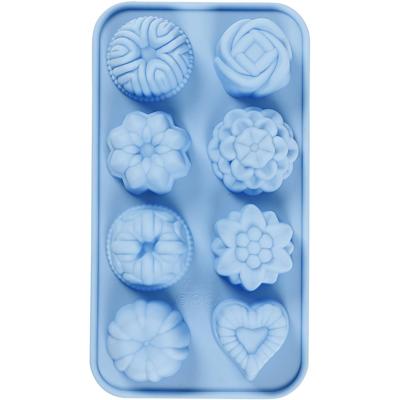 Creativ Company Siliconen vormen, cakejes, h: 2,5 cm, l: 4 cm, b: 4,5 cm, 25 ml, 1 stuk