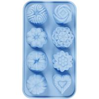 Creativ Company Siliconen vormen, cakejes, h: 2,5 cm, l: 4 cm, b: 4,5 cm, 25 ml, 1 stuk