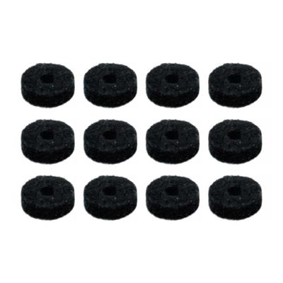 Boston EP-FEW Vilten Ringen voor Strap Buttons Zwart (12 Stuks)