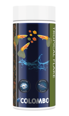 Colombo Tropical Vlokken 250ml - Compleet Voer voor Alle Tropische Vissen, Bevordert Helder Water