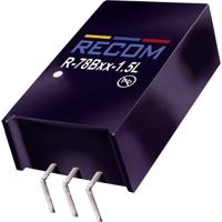 RECOM R-78B3.3-1.5L DC/DC-converter, print 3.3 V/DC 1.5 A 5 W Aantal uitgangen: 1 x Inhoud 1 stuk(s) - thumbnail