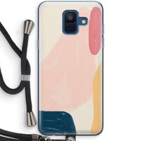 Saturday Flow: Samsung Galaxy A6 (2018) Transparant Hoesje met koord