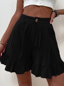 Plain Casual Shorts