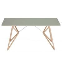 Gazzda Tink Tafel linoleum 160x90 whitewash Dark Olive