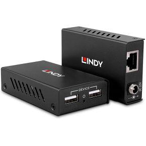 Lindy 43408 audio/video extender AV-zender & ontvanger Zwart