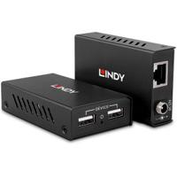 Lindy 43408 audio/video extender AV-zender & ontvanger Zwart