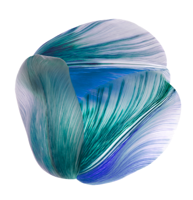 Moooi Carpets - Vloerkleed Shell Blue Soft Yarn -