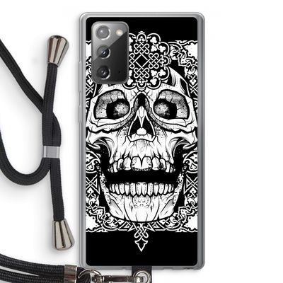 Seek & Destroy: Samsung Galaxy Note 20 / Note 20 5G Transparant Hoesje met koord