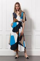 Studio Anneloes Elsie Colorblock Dress 13070 Jurk 9997 Multi Color