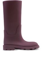 Burberry bottes à boucle Marsh - Violet