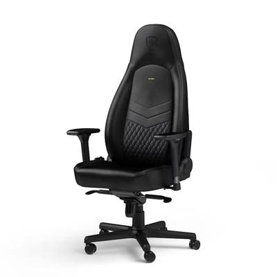Noblechairs Icon echt leer zwart