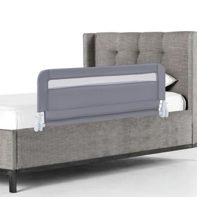 Bedhekje voor Peuters 100 cm Opvouwbaar Babybedhekje met Afneembare & Wasbare Hoes Grijs