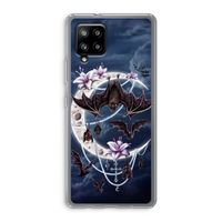 Vleermuizen Maan: Samsung Galaxy A42 5G Transparant Hoesje