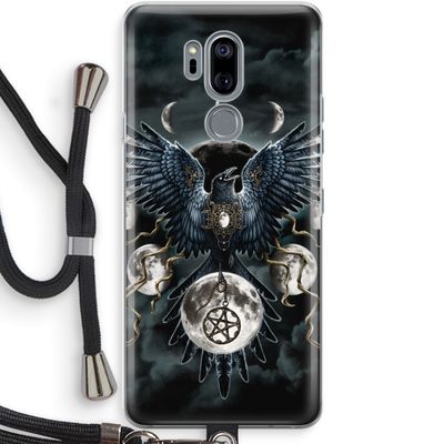 Sinister Wings: LG G7 Thinq Transparant Hoesje met koord