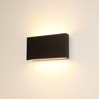 Artdelight Wandlamp Box L 17 cm H 9 cm zwart - thumbnail