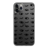 Eye pattern #2: iPhone 11 Pro Transparant Hoesje