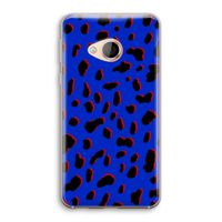 Blue Leopard: HTC U Play Transparant Hoesje