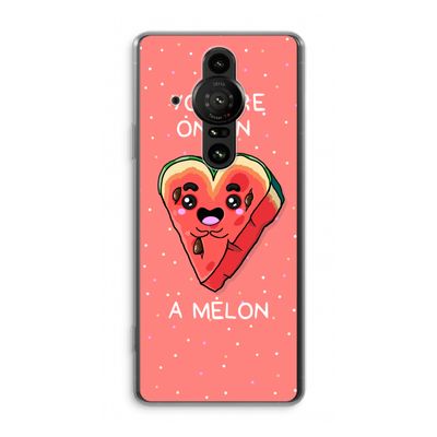 One In A Melon: Sony Xperia Pro-I Transparant Hoesje