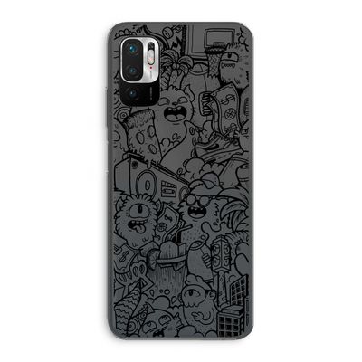 Vexx Black City : Xiaomi Redmi Note 10 5G Transparant Hoesje