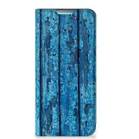 Xiaomi Redmi 10 Book Wallet Case Wood Blue