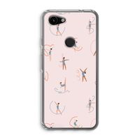 Dancing #3: Google Pixel 3a Transparant Hoesje