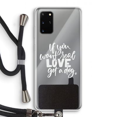 Partner in crime: Samsung Galaxy S20 Plus Transparant Hoesje met koord