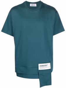 AMBUSH t-shirt à logo imprimé - Bleu