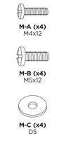 Ranqer Screw Set Monitor Arm