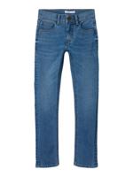 Name it winter jeansbroek jongens - blauw - slim fit - NkmSilas