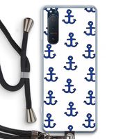 Ankers: Sony Xperia 5 II Transparant Hoesje met koord