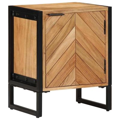 Nachtkastje Bruin 40 x 30 x 50 cm Massief acaciahout