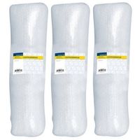 3x Bubbel folie op rol 5 m x 50 cm - noppenfolie