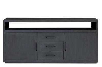 Dressoir Jaxx Zwart 180cm