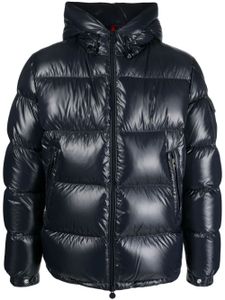 Moncler Ecris padded hooded jacket - Bleu