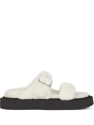 Giuseppe Zanotti sandales Jolanda Winter à bout ouvert - Blanc