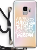 The prettiest: Samsung Galaxy S9 Transparant Hoesje met koord