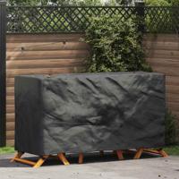 Hoes voor tuinmeubelen Zwart 180 x 70 x 90 cm 210D