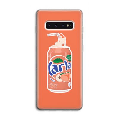 S(peach)less: Samsung Galaxy S10 4G Transparant Hoesje