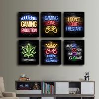 Posters - HOUSE OF GAMING / set van 6 - thumbnail