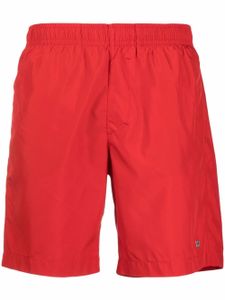 Givenchy short de bain à plaque logo - Rouge