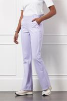 Studio Anneloes Flair Bonded Trousers 12654 Flared 4800 Light Lila