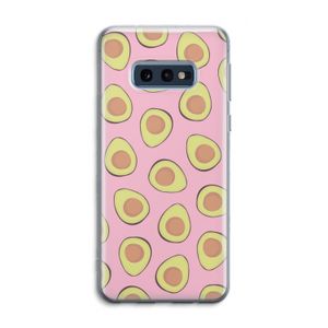 Dancing avocados: Samsung Galaxy S10e Transparant Hoesje
