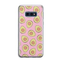 Dancing avocados: Samsung Galaxy S10e Transparant Hoesje