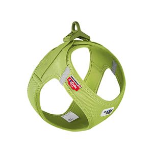 Curli Vest Harness Clasp Air-Mesh - Lime - XXXS