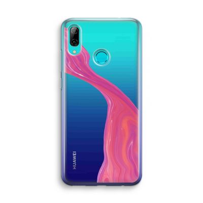 Paarse stroom: Huawei P Smart (2019) Transparant Hoesje