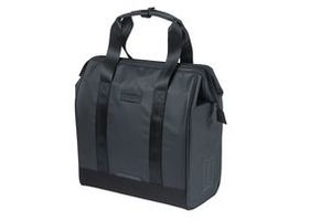 Basil grand tarpaulin fietsshopper zwart